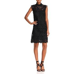 Laundry by Shelli Segal Mock-Neck Venice Dress